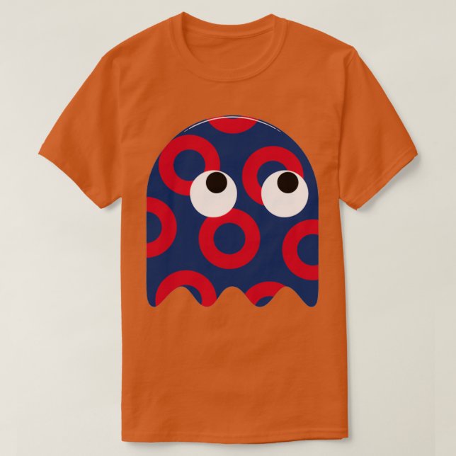 Doughnut Ghost Phish T-Shirt (Design Front)