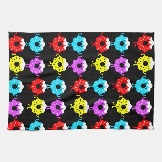 Doughnut Gifts And Decor Tea Towel (Horizontal)