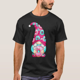 Doughnut Gnome With Cute Pattern For Gardener And T-Shirt