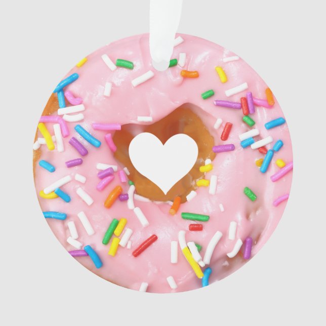 Doughnut Heart Ornament (Front)