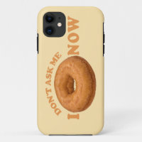 Doughnut Humour custom iPhone case