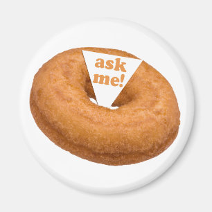 Doughnut Humour custom magnet