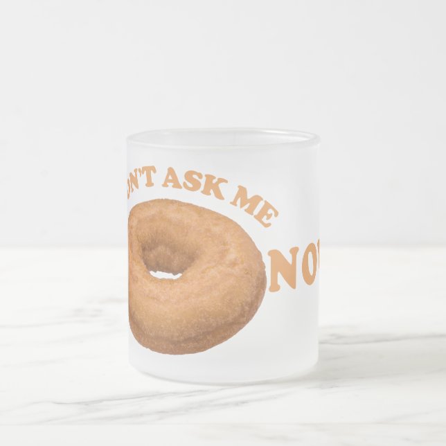 Doughnut Humour mugs – choose style, colour (Center)