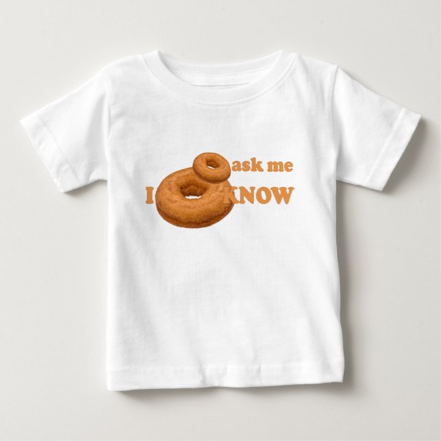 Doughnut Humour shirts – choose style, colour (Front)