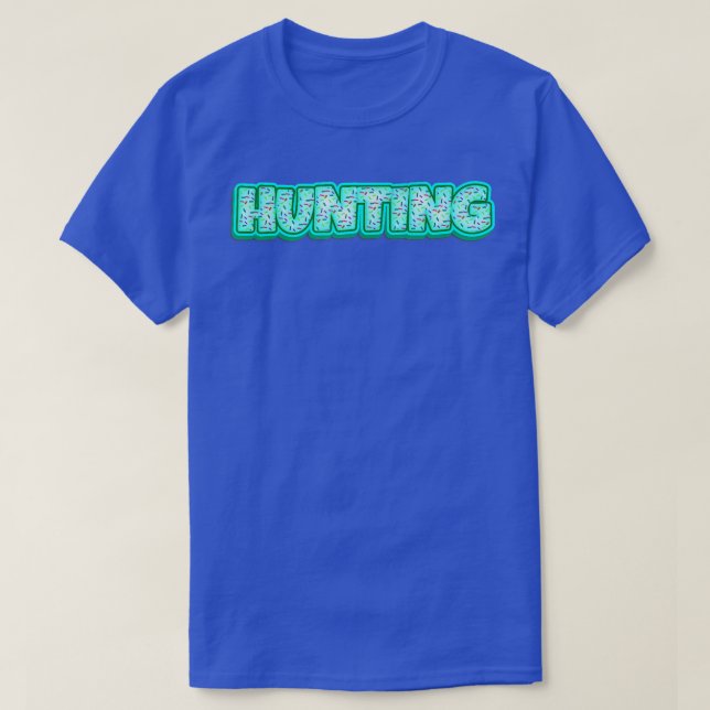 Doughnut Hunting Baker Doughnuts Lover Baking Hunt T-Shirt (Design Front)
