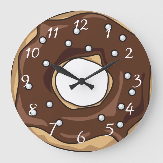 Doughnut Large Clock (Front)