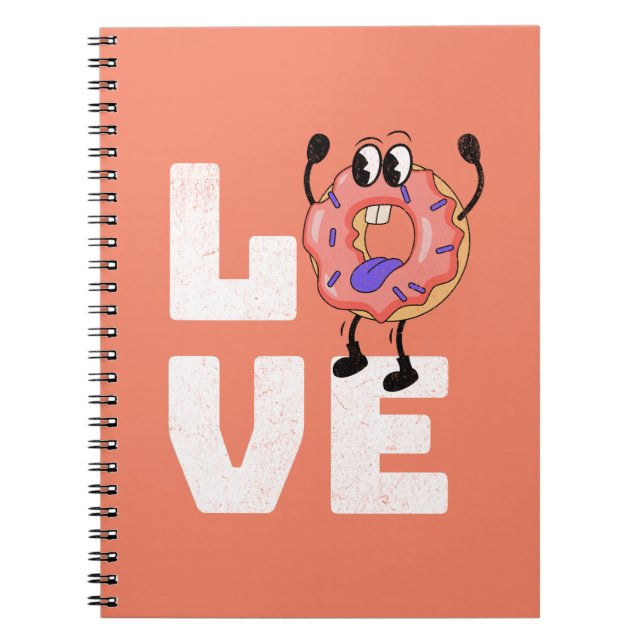 Doughnut love notebook (Front)