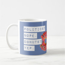 Doughnut Lover Mug Blue