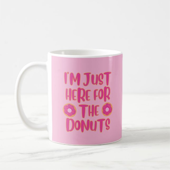 Doughnut Lovers Mug Pink (Left)