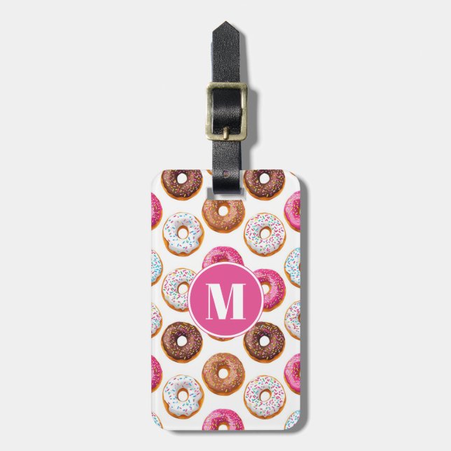 Doughnut Luggage Tag (Front Vertical)