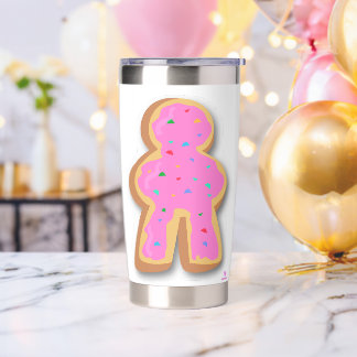Doughnut Meeple Fun Board Game Design Insulated Tumbler