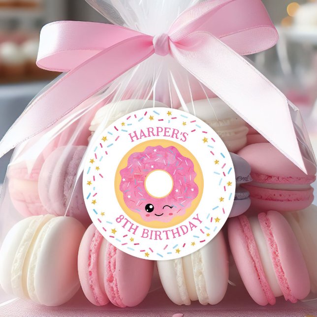 Doughnut Miss Out Classic Round Sticker (Creator Uploaded)