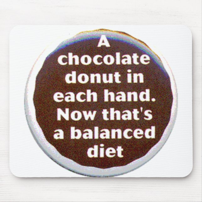 Doughnut Mouse Mat (Front)