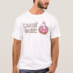 Doughnut Panic Unicorn T-Shirt
