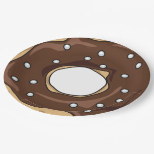 Doughnut Paper Plate