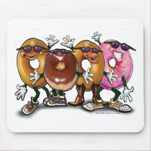 Doughnut Party Mouse Mat