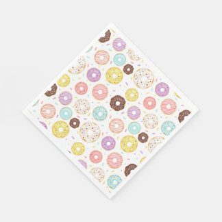 Doughnut Party Paper Napkins