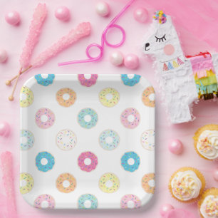 Doughnut Party Plates