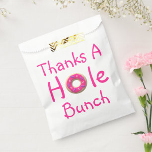Doughnut Party Thank You Favour Bag