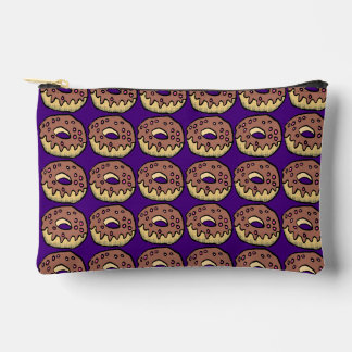 Doughnut Pattern Accessory Pouch