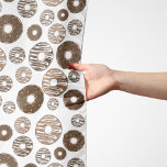 Doughnut Pattern, Chocolate Doughnuts, Caramel Dou Scarf<br><div class="desc">Cute,  fun and adorable pattern with chocolate and caramel doughnuts. Modern and trendy gift,  perfect for the doughnut lover in your life.</div>