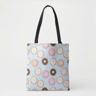 Doughnut Pattern Tote Bag