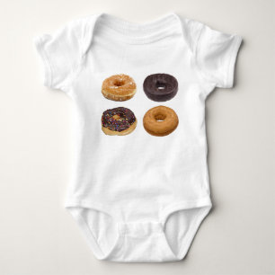 Doughnut Photo Apparel Baby Bodysuit