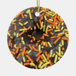 Doughnut Photo Ceramic Tree Decoration