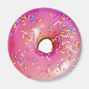 Doughnut Pink Magnet