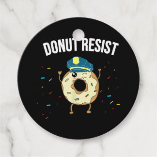 Doughnut Resist Meme Funny Police Officer Support  Favour Tags