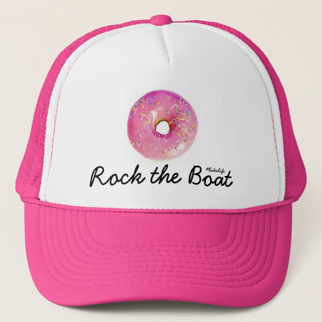 Doughnut Rock the Boat Hat (Front)