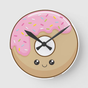 Doughnut Round Clock