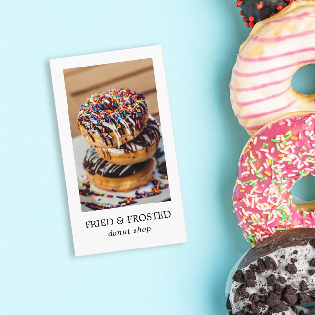 Doughnut Shop / Bakery Business Card (Creator Uploaded)