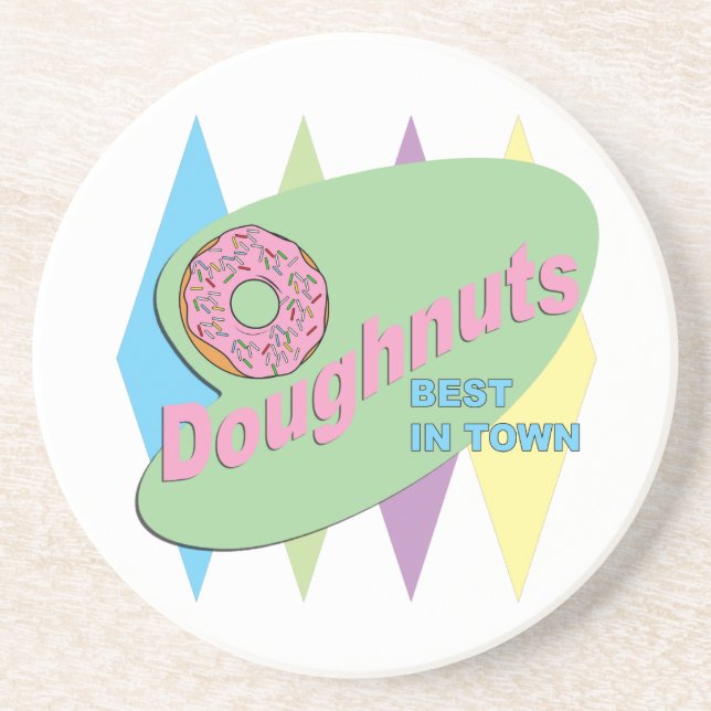 doughnut shop coaster (Front)