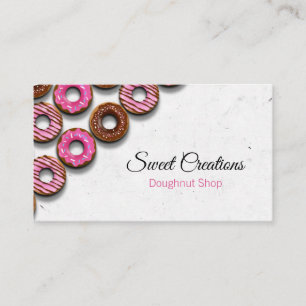 Doughnut Shop - Doughnut Shop Business Card