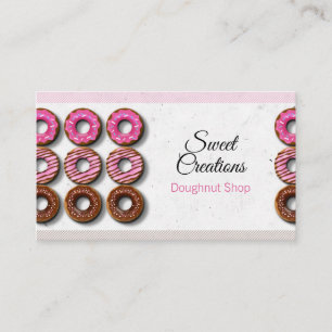 Doughnut Shop - Doughnut Shop Business Card