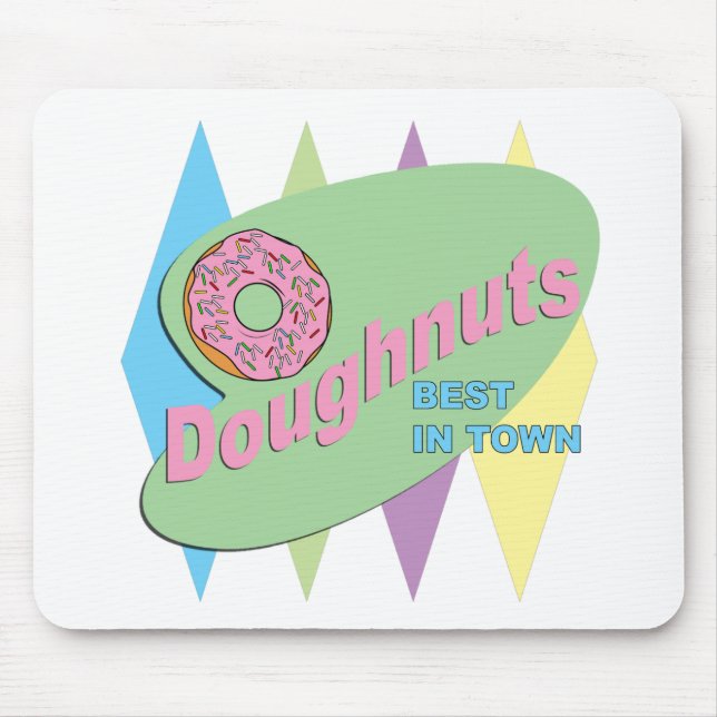 doughnut shop mouse mat (Front)