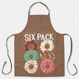 Doughnut Six Pack Apron