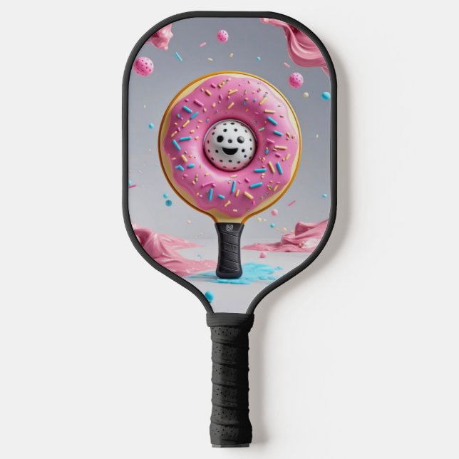 Doughnut Smash Pickleball Paddle (Front)