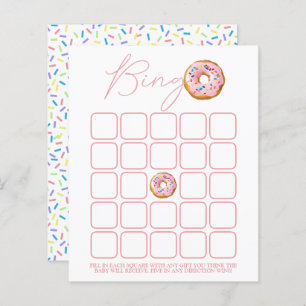 Doughnut Sprinkle Baby Shower Bingo