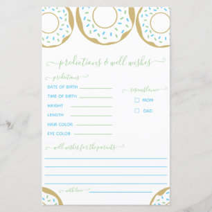 Doughnut Sprinkled With Love Prediction & Well Wis