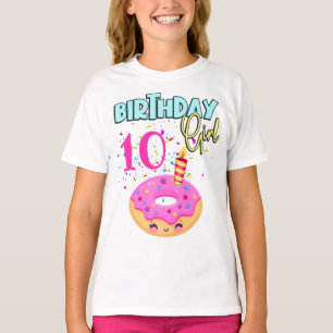 Doughnut Sprinkler Birthday Girl Party Theme MAtch T-Shirt
