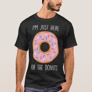 Doughnut Sprinkles Doughnut Fried Dough Sweet Snac T-Shirt