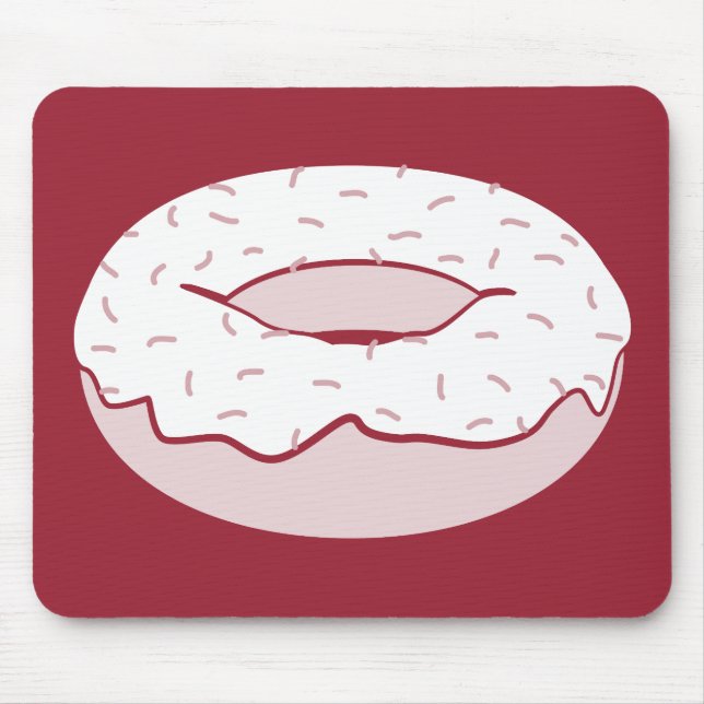 doughnut sprinkles mouse mat (Front)