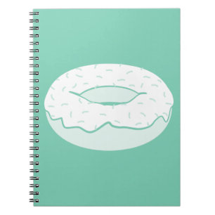 doughnut sprinkles notebook