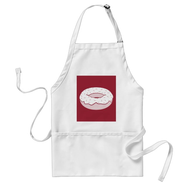 doughnut sprinkles standard apron (Front)