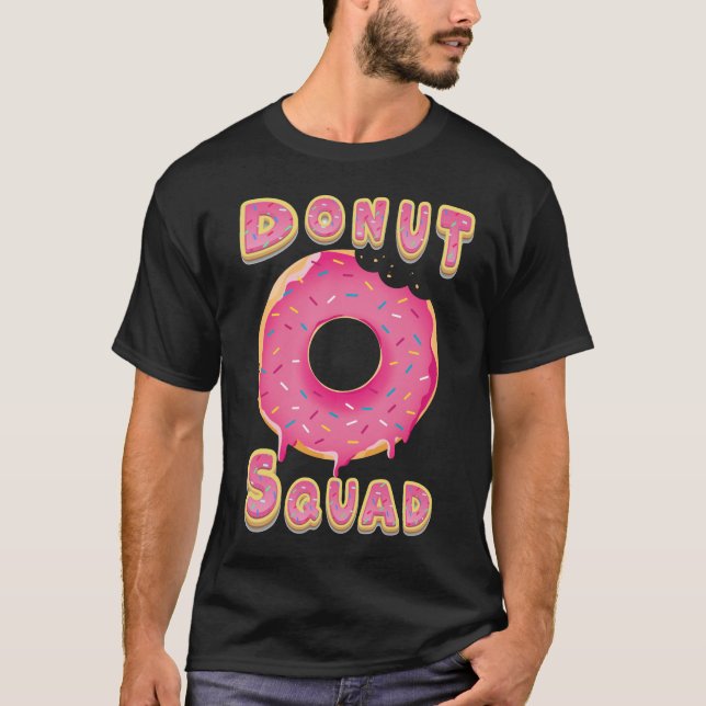 Doughnut Squad Birthday Lovers Men T-Shirt (Front)