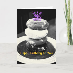 Doughnut Stack Birthday Card