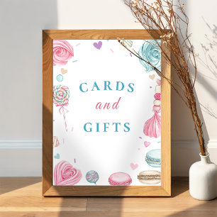 Doughnut Sweet One Baby Shower Cards & Gifts Sign