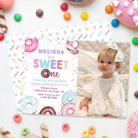 Doughnut Sweet One Doughnut 1st Birthday Party Pho